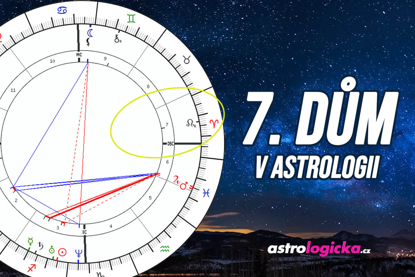 7. dům v astrologii